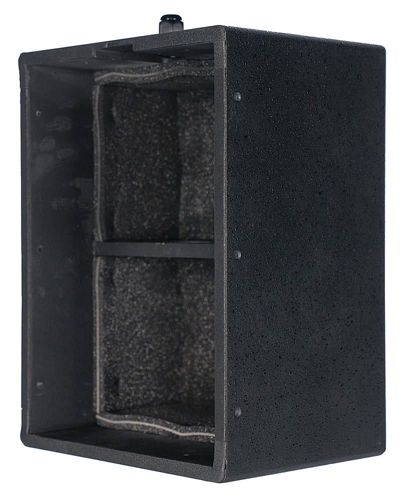 Front. Sonance - SMALL IS NARROW ENCLOSURE - Invisible Series Small Narrow Enclosure for IS6 Speaker (Each) - Black.