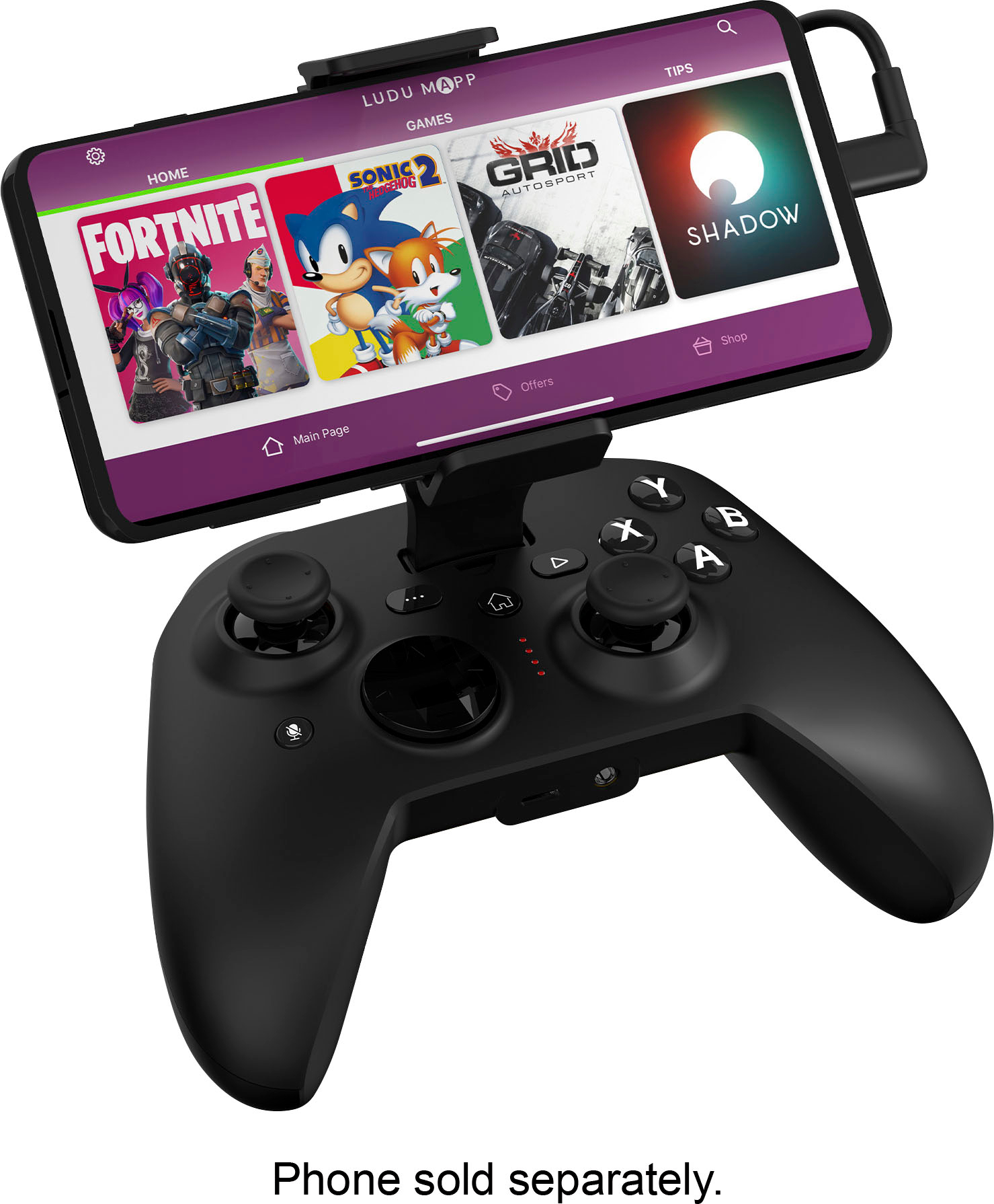 Spoedig Grootte Ondergeschikt RiotPWR Mobile Gaming Controller for Android Devices Black 57239BBR - Best  Buy