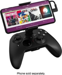 RiotPWR - Mobile Gaming Controller for Android Devices - Black - Front_Zoom