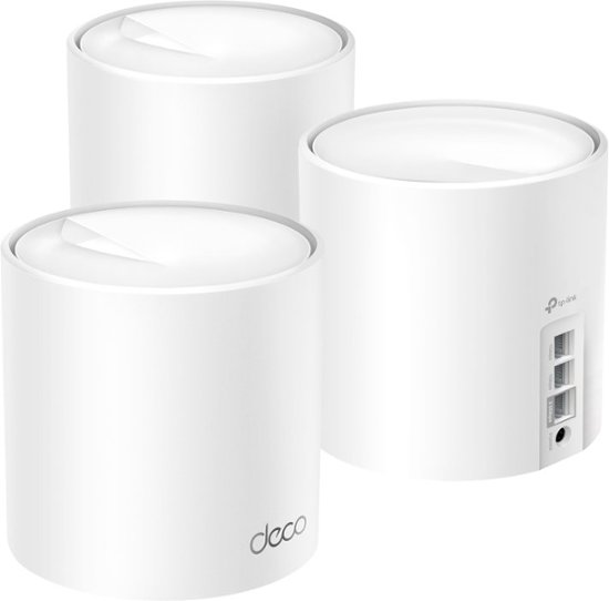 TP-Link Deco AX5400 Pro Dual-Band Wi-Fi 6 Mesh Wi-Fi System (3-Pack) White  Deco X5400 Pro (3-Pack) - Best Buy