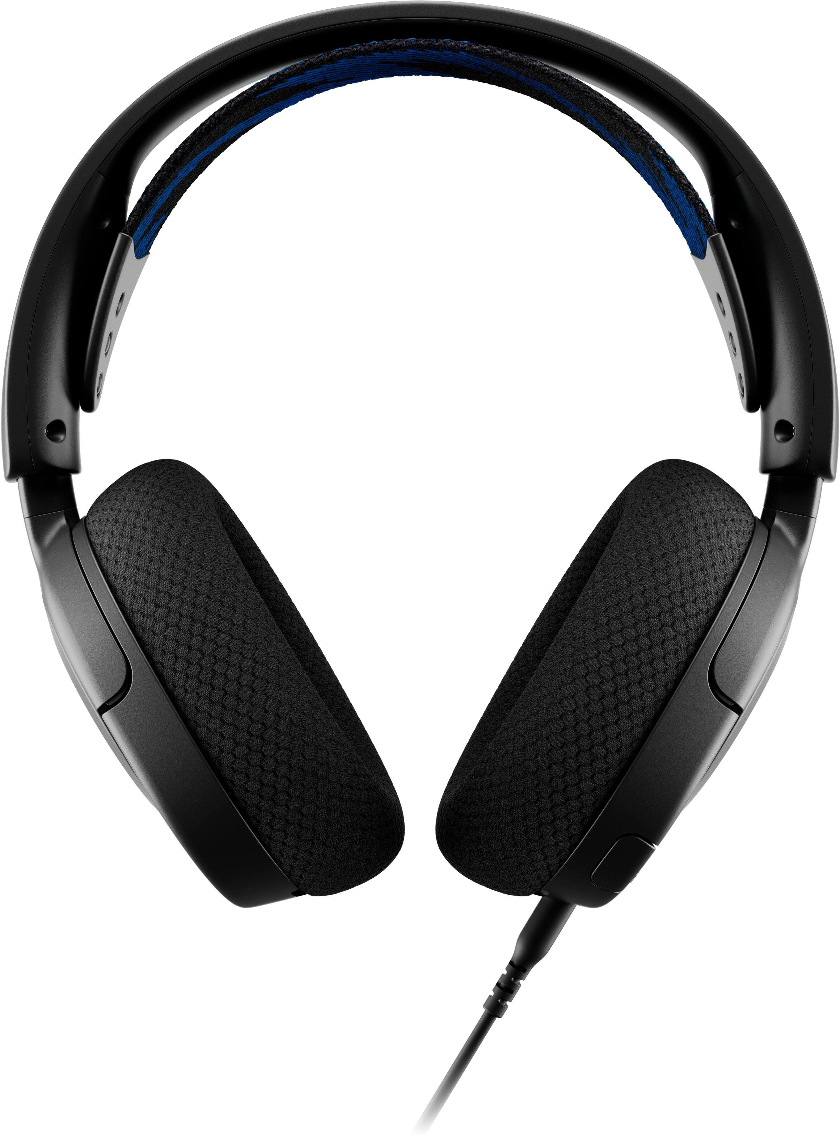 Angle. SteelSeries - Arctis Nova 1P Wired Gaming Headset for PS5, PS4 - Black.