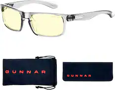 Front. GUNNAR - Blue Light Gaming & Computer Glasses - Enigma - Grey Crystal.