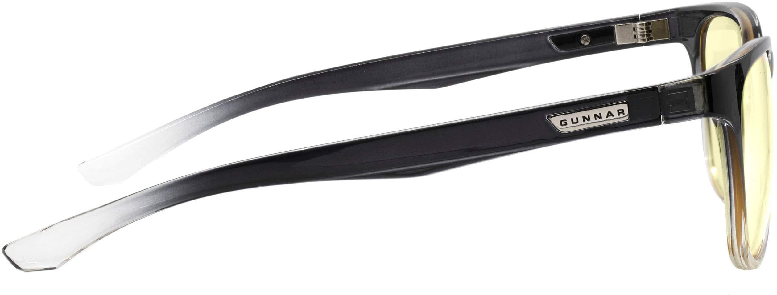 Alt View 15. GUNNAR - Blue Light Gaming & Computer Glasses - Berkeley - Onyx Fade.