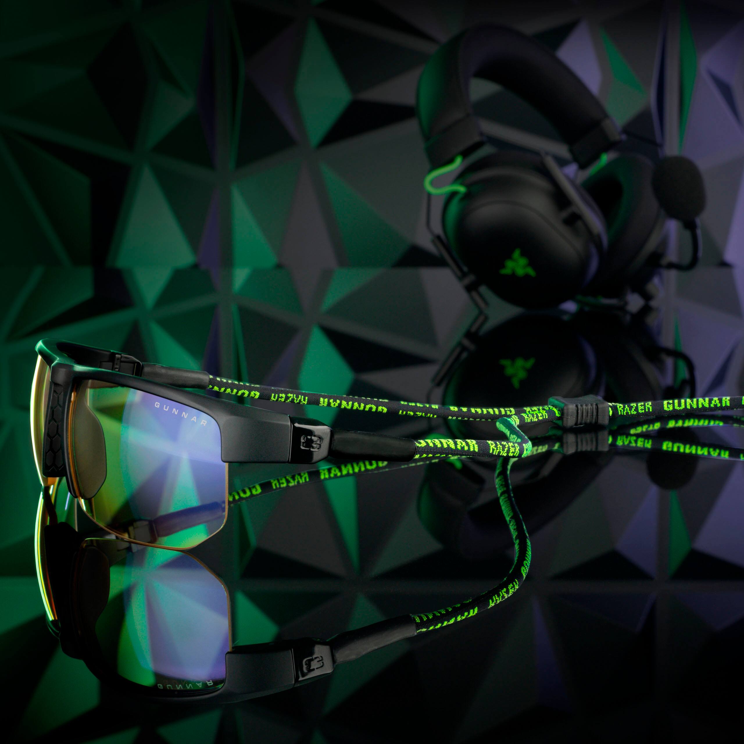 Alt View 13. GUNNAR - Blue Light Gaming & Computer Glasses - Torpedo - Onyx.