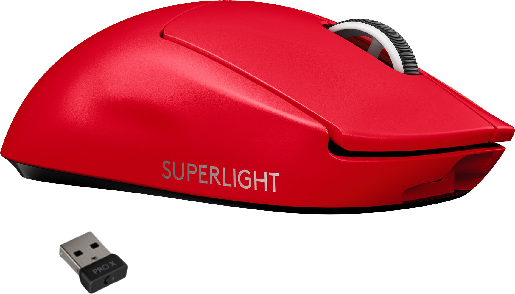 Logitech PRO X SUPERLIGHT Lightweight Wireless Optical Gaming Mouse with  HERO 25K Sensor Red 910-006782 Best Buy