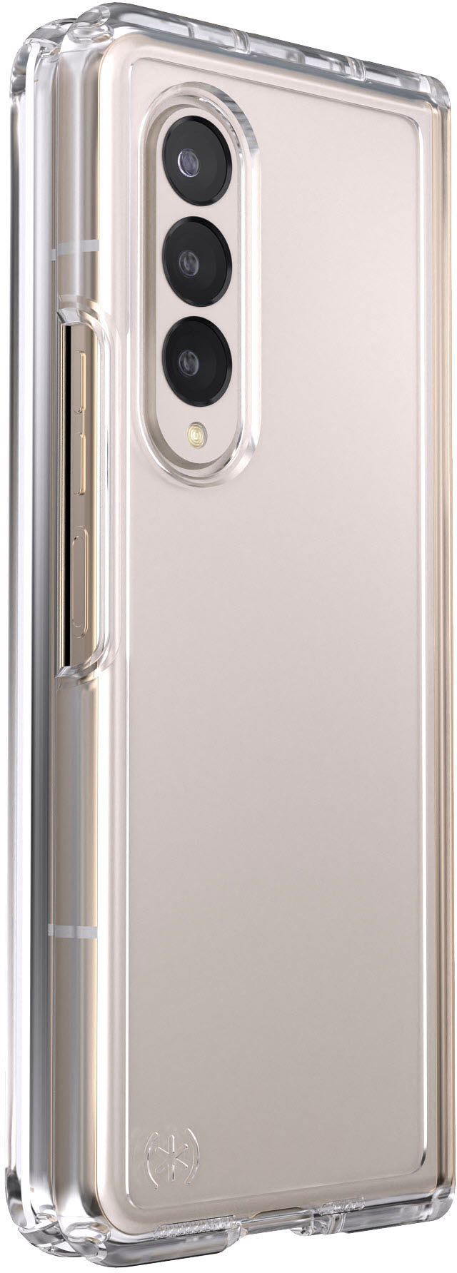 Fake LV Samsung Galaxy Z Fold 4 Clear Case