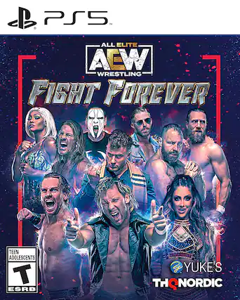 Front. THQ Nordic Games - AEW: Fight Forever. - T (Teen 13+)