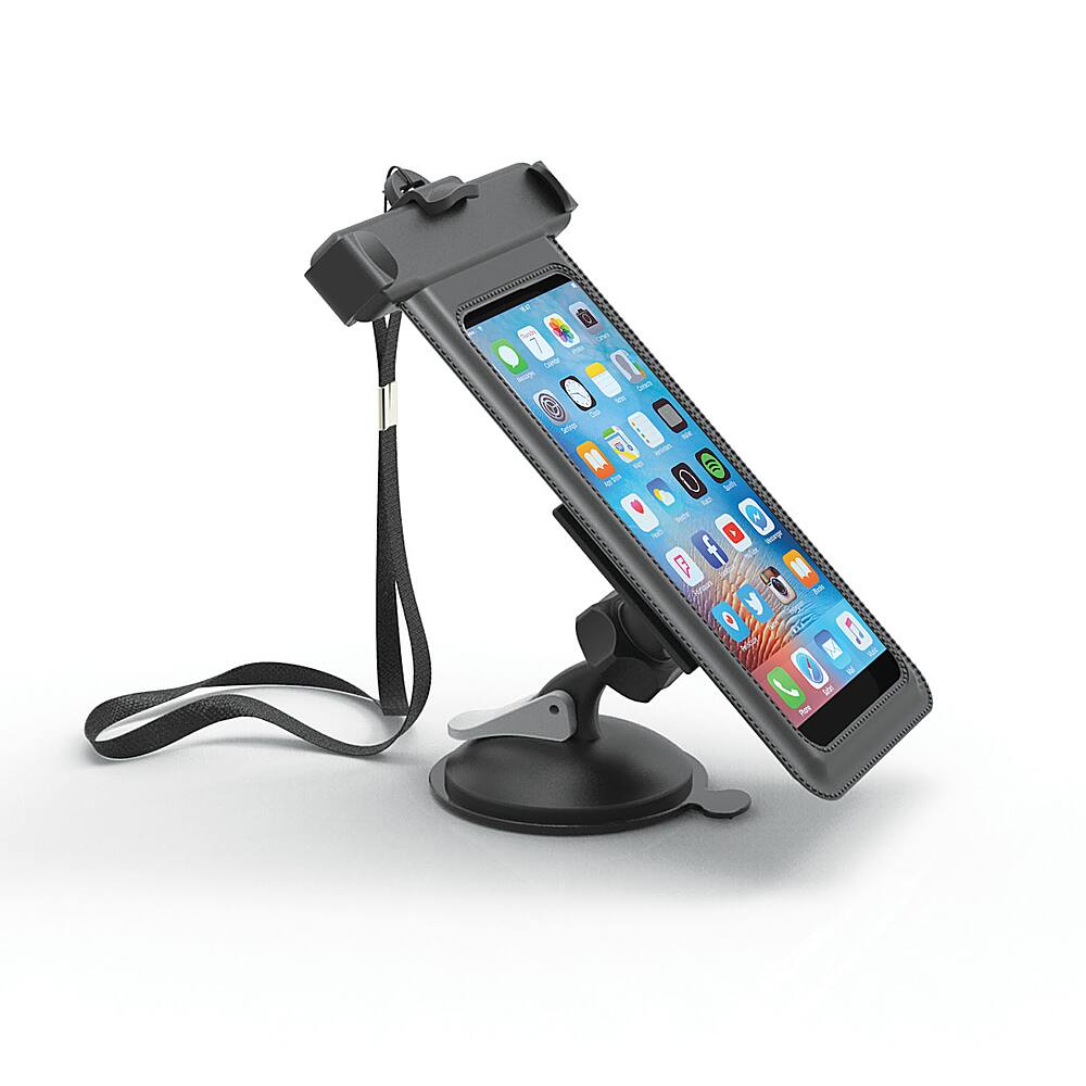 Best Buy Bracketron Waterproof Suction Mount Phone Holder for Most