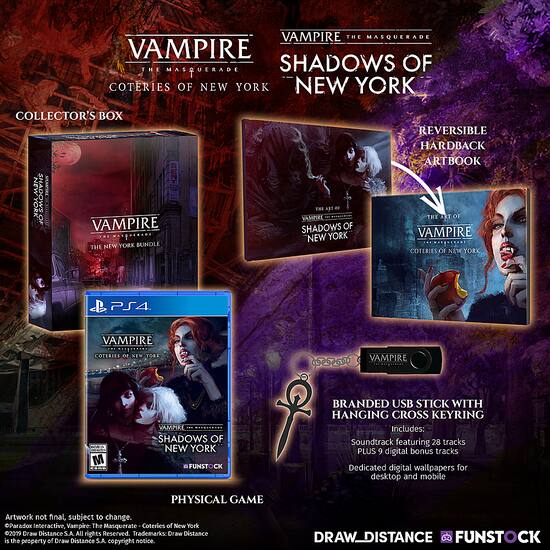 Buy PlayStation 4 Vampire The Masquerade Coteries And Shadows Of New York