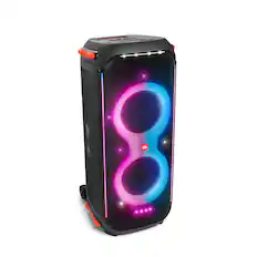 Front. JBL - Party Box 710 Portable Party Speaker - Black.