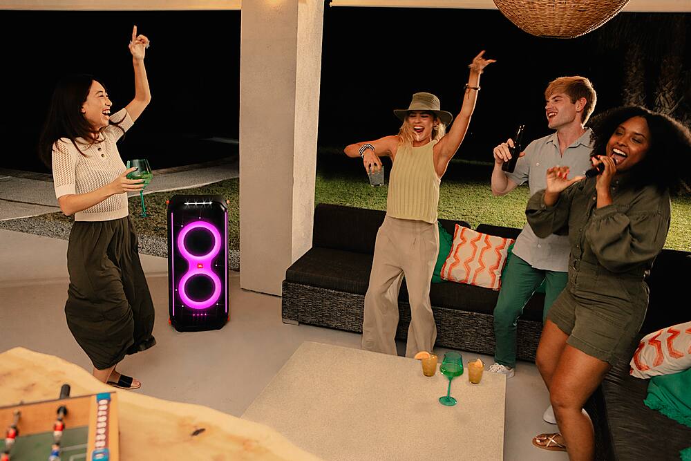 Alt View 20. JBL - Party Box 710 Portable Party Speaker - Black.