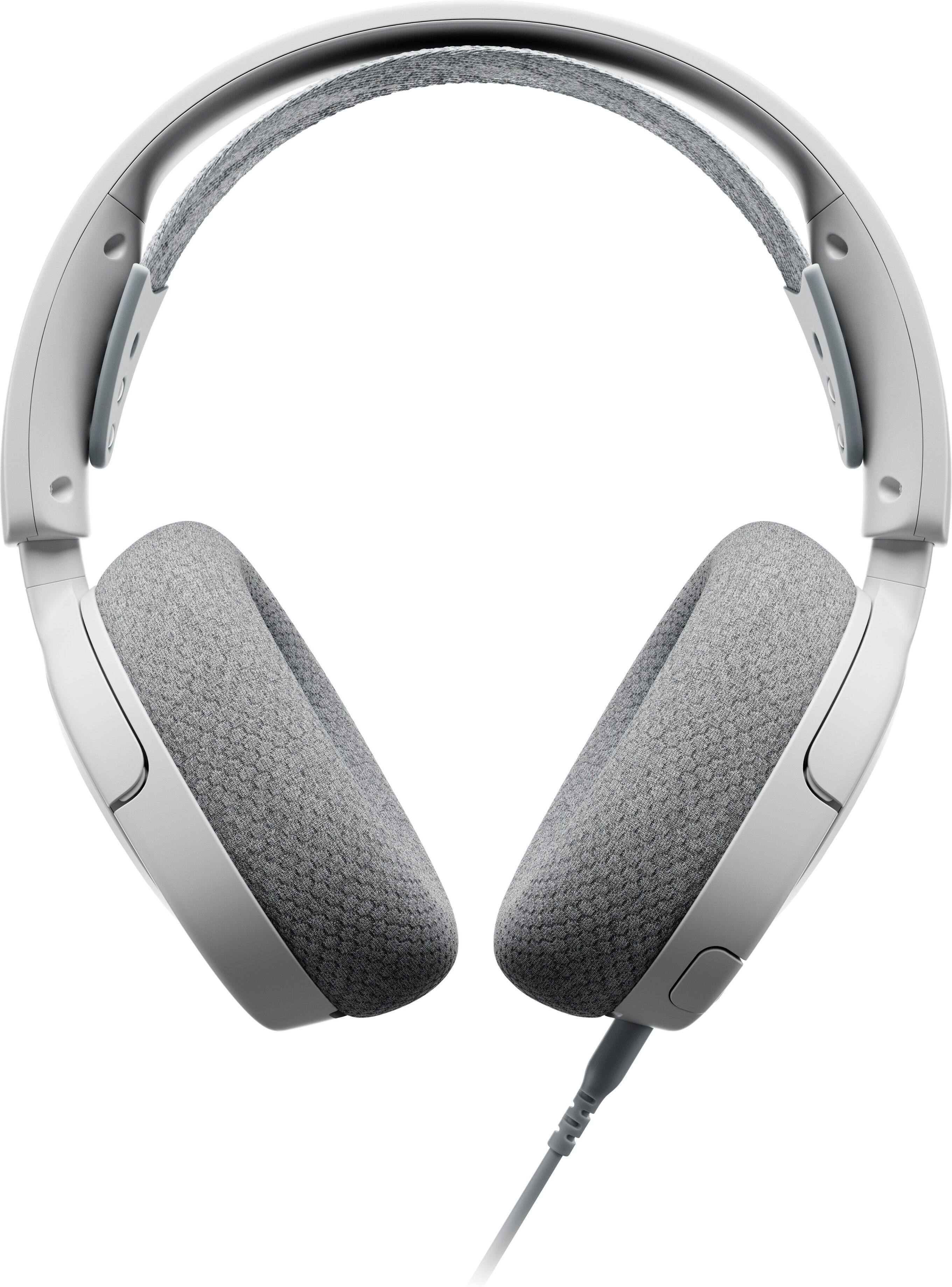 Angle. SteelSeries - Arctis Nova 1P Wired Gaming Headset for PS5, PS4 - White.
