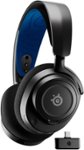 Front. SteelSeries - Arctis Nova 7P Wireless Gaming Headset for PS5, PS4 - Black.