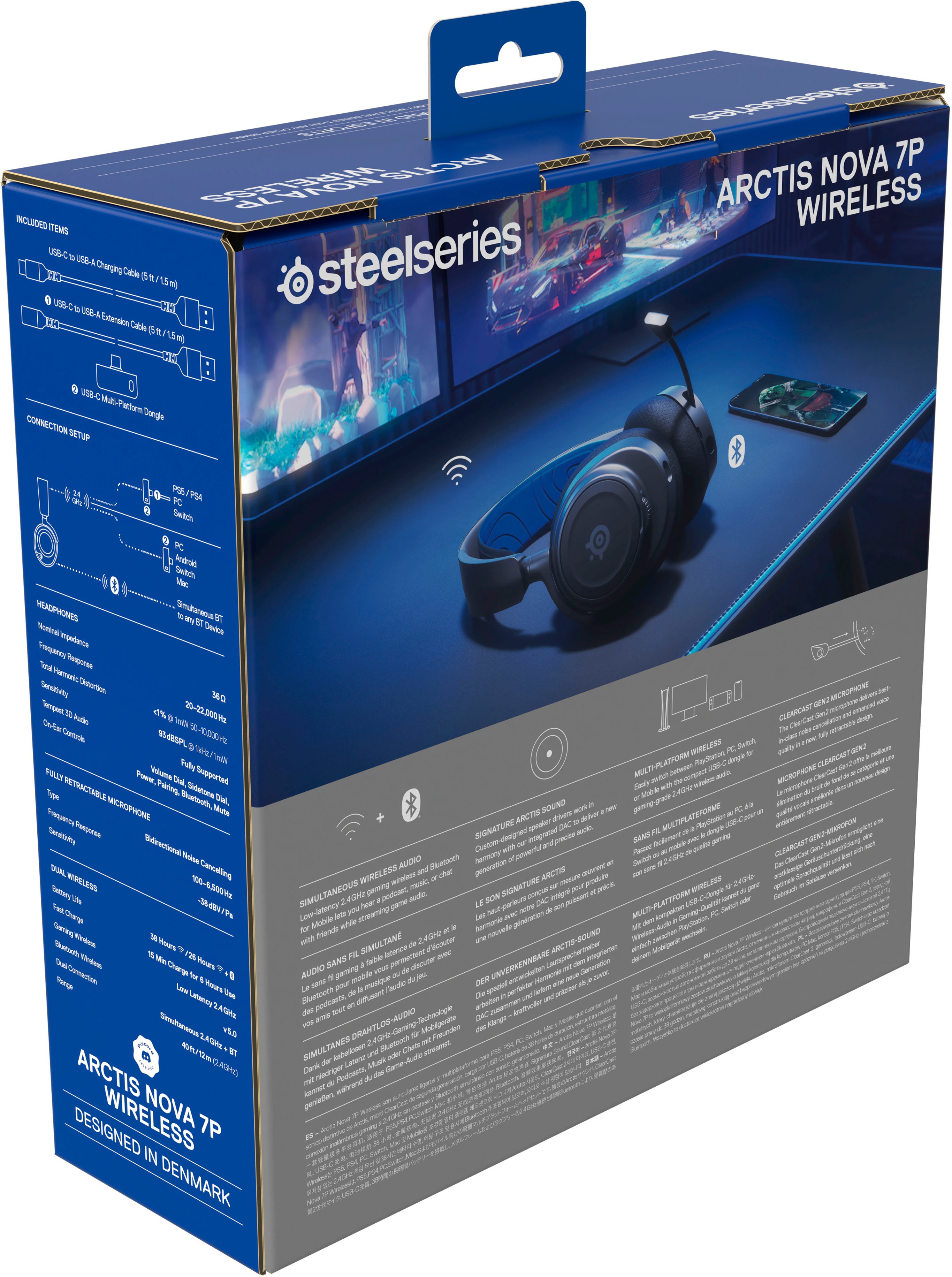 SteelSeries Arctis Nova Pro Wired Multi Gaming Headset for PC, PS5, PS4,  Switch Black 61527 - Best Buy