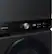 Alt View 18. Samsung - BESPOKE 7.5 Cu. Ft. Stackable Smart Gas Dryer with Steam and AI Smart Dial - Brushed Black.