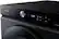 Alt View 19. Samsung - BESPOKE 7.5 Cu. Ft. Stackable Smart Gas Dryer with Steam and AI Smart Dial - Brushed Black.