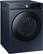 Alt View 12. Samsung - BESPOKE 7.5 Cu. Ft. Stackable Smart Electric Dryer with Steam and AI Smart Dial - Brushed Navy.