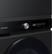 Alt View 18. Samsung - BESPOKE 7.5 cu. ft. Large Capacity Electric Dryer with Super Speed Dry and AI Smart Dial - Brushed Black.