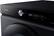 Alt View 19. Samsung - BESPOKE 7.5 cu. ft. Large Capacity Electric Dryer with Super Speed Dry and AI Smart Dial - Brushed Black.