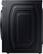 Alt View 21. Samsung - BESPOKE 7.5 cu. ft. Large Capacity Electric Dryer with Super Speed Dry and AI Smart Dial - Brushed Black.