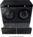 Alt View 22. Samsung - BESPOKE 4.6 cu. ft. Large Capacity Front Load Washer with Super Speed Wash and AI Smart Dial - Brushed Black.