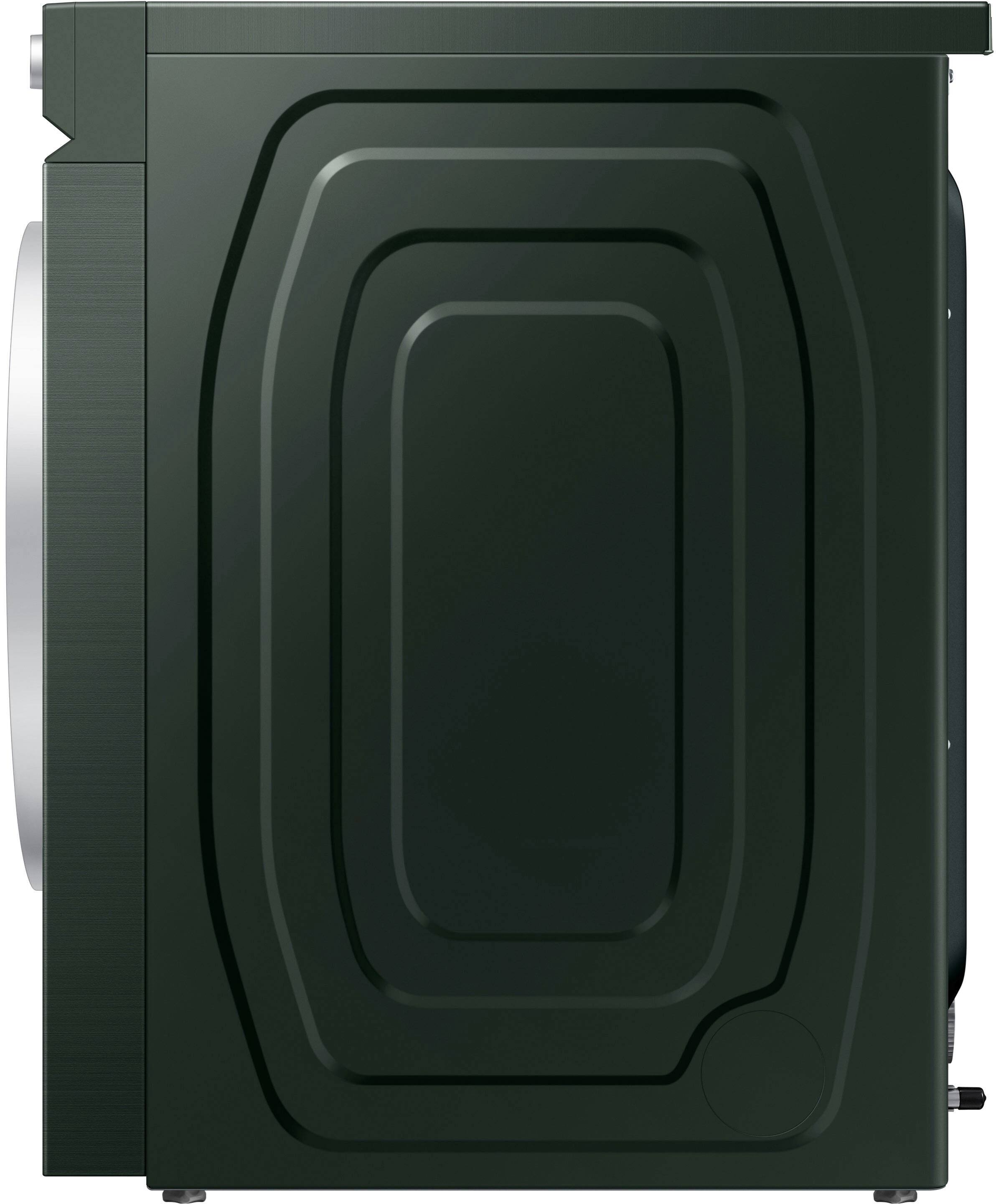 Alt View 14. Samsung - BESPOKE 7.6 Cu. Ft. Stackable Smart Gas Dryer with Steam and AI Optimal Dry - Forest Green.