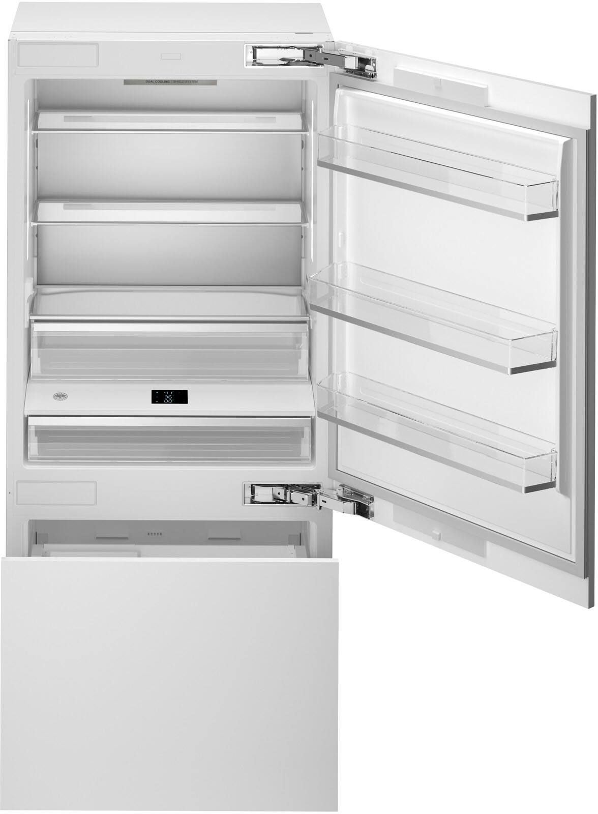 Front. Bertazzoni - 36'' Built-in Refrigerator - Stainless Steel.