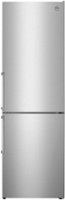 Bertazzoni - 24" 10.8 cu ft. freestanding bottom mount refrigerator with stainless steel finish - Stainless Steel - Front_Zoom