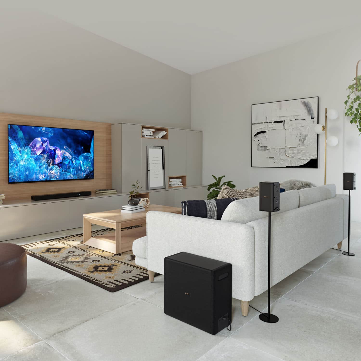 Alt View 22. Sony - HTA3000 3.1 ch Dolby Atmos Soundbar - Black.