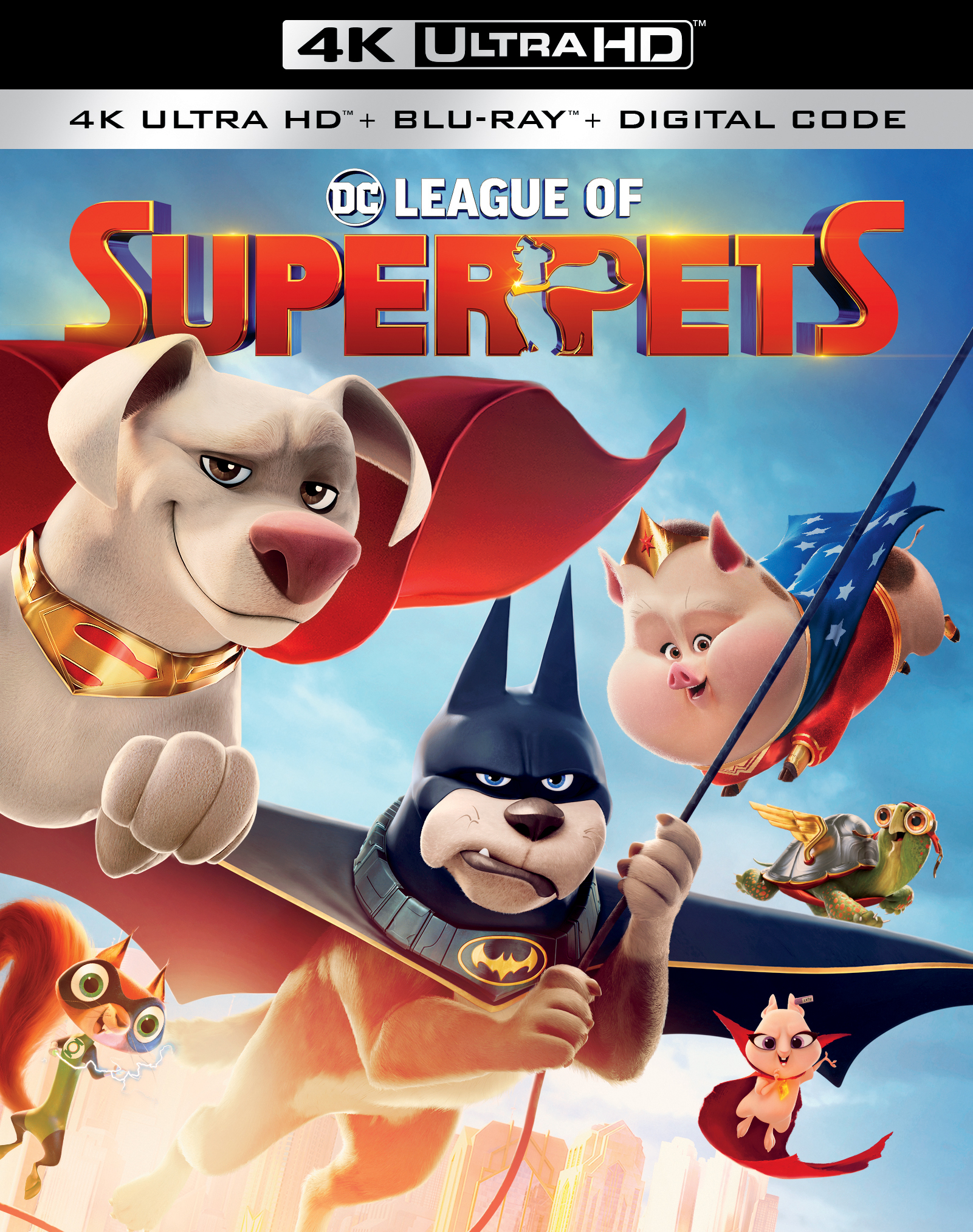 DC League of Super-Pets [Includes Digital Copy] [4K Ultra HD  Blu-ray/Blu-ray] [2022] - Best Buy