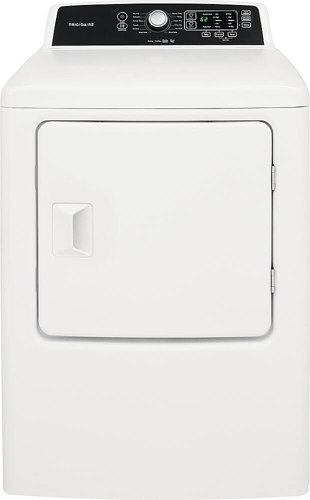 Frigidaire 6.7 Cu. Ft. Free Standing Electric Dryer White FFRE4120SW
