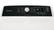 Alt View 3. Frigidaire - 6.7 Cu. Ft. Free Standing Electric Dryer - White.