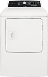 Frigidaire - 6.7 Cu. Ft. Free Standing Gas Dryer - White - Front_Zoom