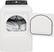 Alt View 1. Frigidaire - 6.7 Cu. Ft. Free Standing Gas Dryer - White.