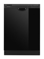 Amana - Front Control Built-In Dishwasher with Triple Filter Wash and 59 dBa - Black - Front_Zoom