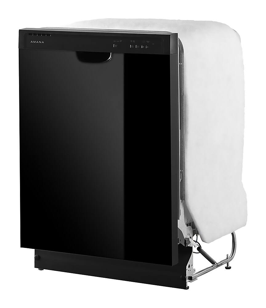 Alt View 14. Amana - Front Control Built-In Dishwasher with Triple Filter Wash and 59 dBa - Black.