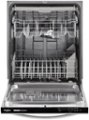 Angle. Whirlpool - Top Control Built-In Dishwasher with 3rd Rack and 51 dBa - Stainless Steel.