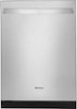 Whirlpool - Top Control Built-In Dishwasher with 3rd Rack and 51 dBa - Stainless steel