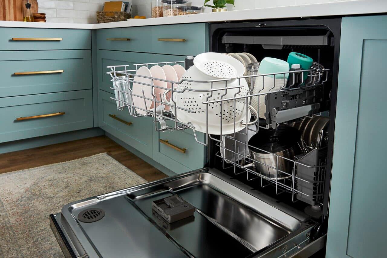 Whirlpool Top Control Built-In Dishwasher with 3rd Rack and 51 dBa 