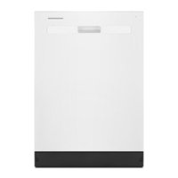 Whirlpool - Top Control Built-In Dishwasher with Boost Cycle and 55 dBa - White - Front_Zoom