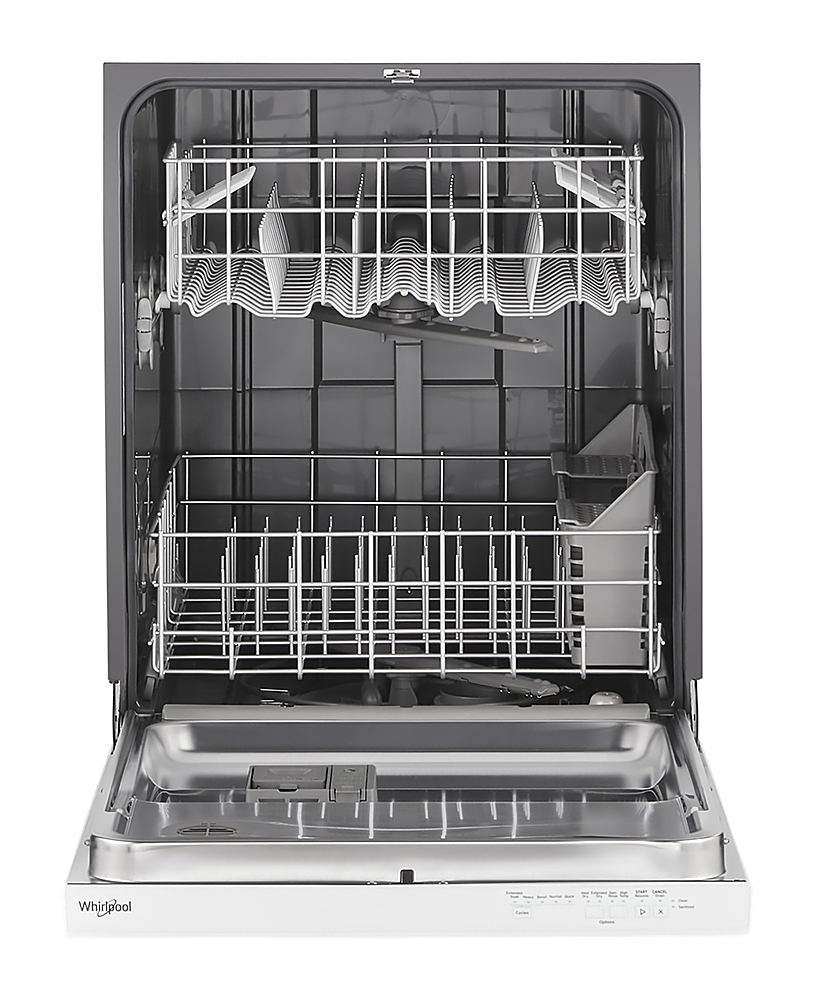 Whirlpool Top Control Built-In Dishwasher with Boost Cycle and 55