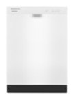 LG LDFC2423W 24 Inch Full Console Dishwasher with 15 Place Settings, 52  dBA, 5 Wash Cycles, Nylon Coated Racks, Dynamic Dry™, and ENERGY STAR®  Qualified: White