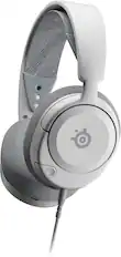 Front. SteelSeries - Arctis Nova 1 Wired Gaming Headset for PC, PS5, and PS4 - White.