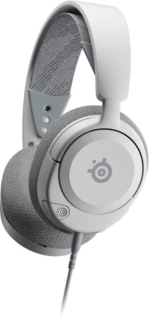 SteelSeries - Arctis Nova 1 Wired Over-the-Ear Gaming Headset for PC, PS5, PS4, XBOX Series X/S and Switch - White