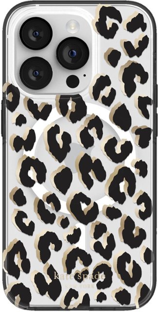kate spade new york Protective Hardshell Magsafe Case for iPhone 14 Pro  Leopard KSIPH-235-CTLB - Best Buy