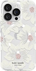 kate spade new york - Protective Hardshell Magsafe Case for iPhone 14 Pro - Hollyhock - Front_Zoom