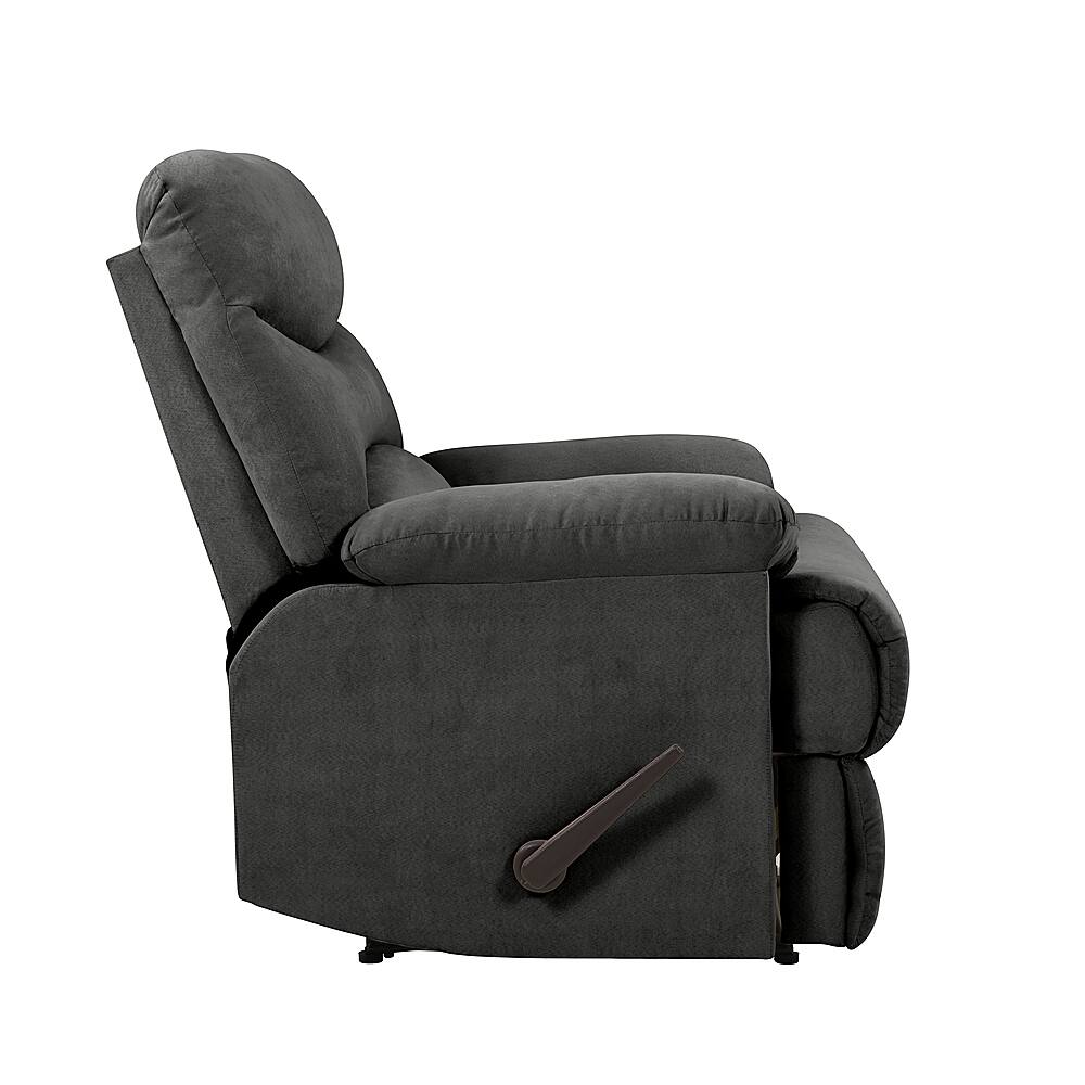 Best Buy ProLounger Sherwin Microfiber Wall Hugger Recliner Gray RCL5