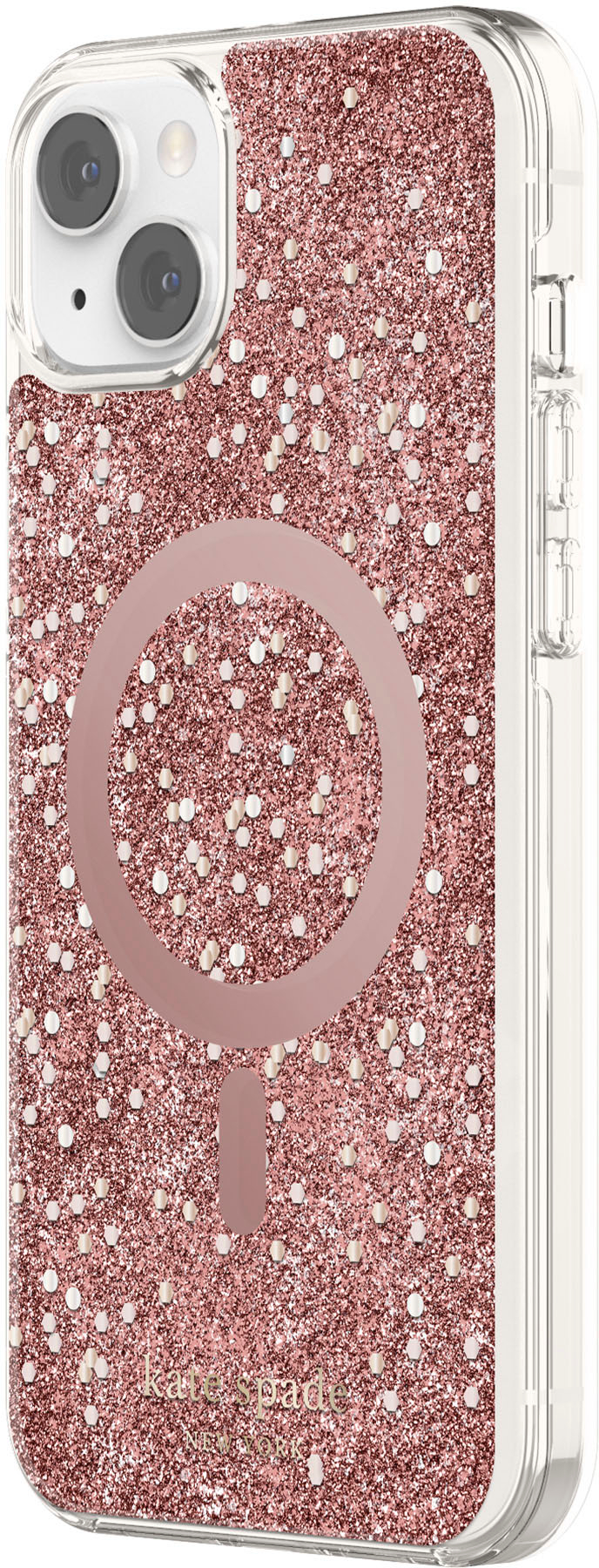kate spade new york Hardshell Magsafe Case for iPhone 14 Plus Glitter Rose Gold KSIPH-269-CGRG - Best Buy