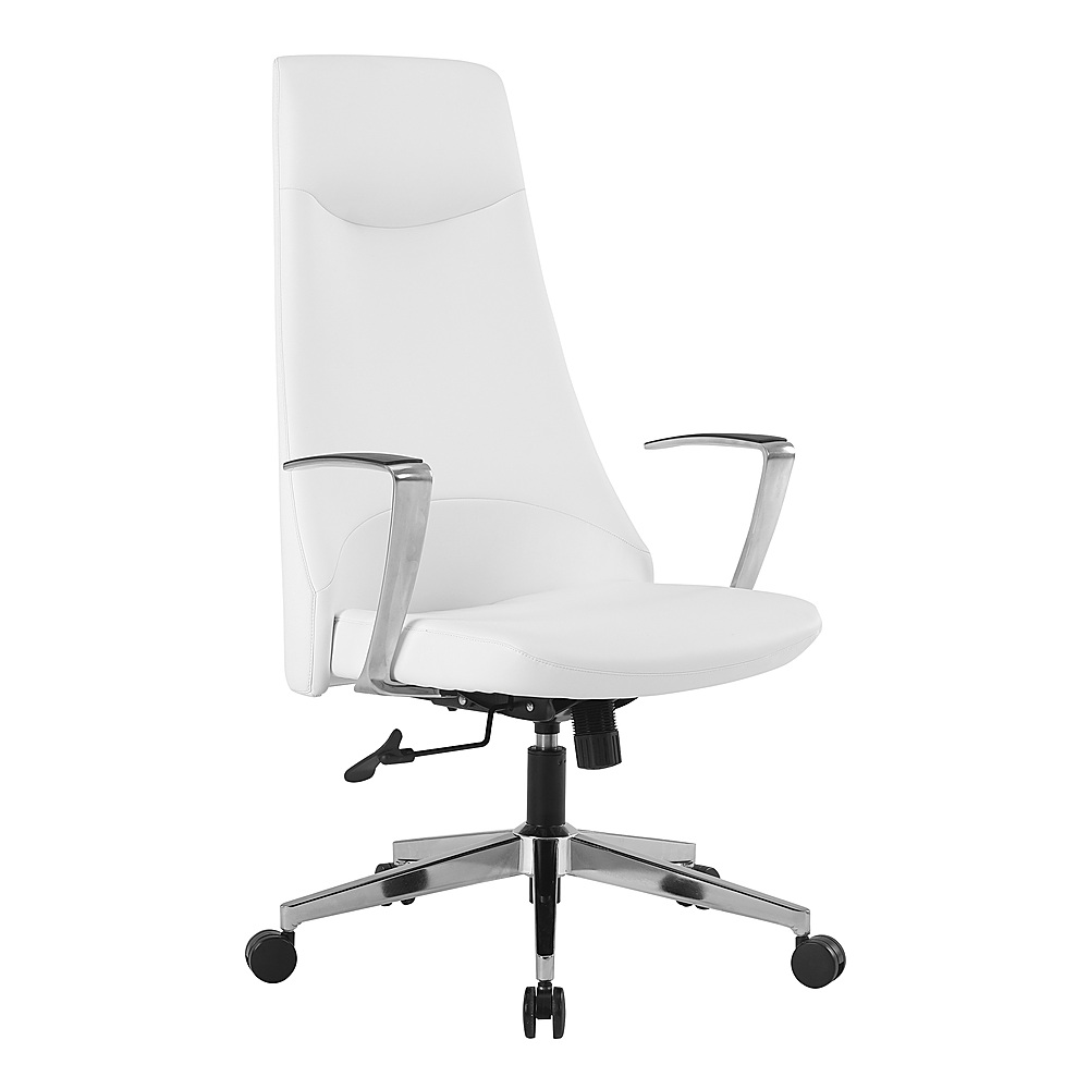 Angle View: Office Star Products - High Back Antimicrobial Fabric Office Chair - Dillon Snow