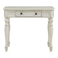 OSP Home Furnishings - Country Meadows 36" Desk - Antique White - Front_Zoom